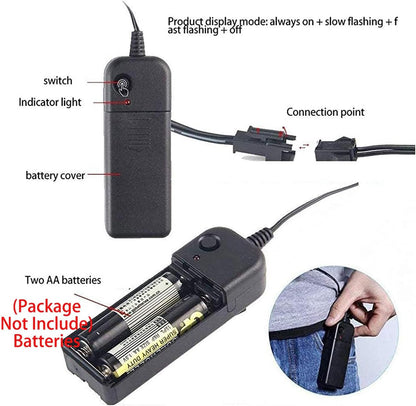 Máscara LED de demonio, accesorios de disfraz de cazadores, máscara de plástico con cara de zorro de anime japonés, máscaras brillantes para cosplay de adultos en fiestas de disfraces 