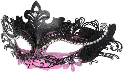 Masquerade Mask, Mardi Gras Deecorations Venetian Masks for Womens