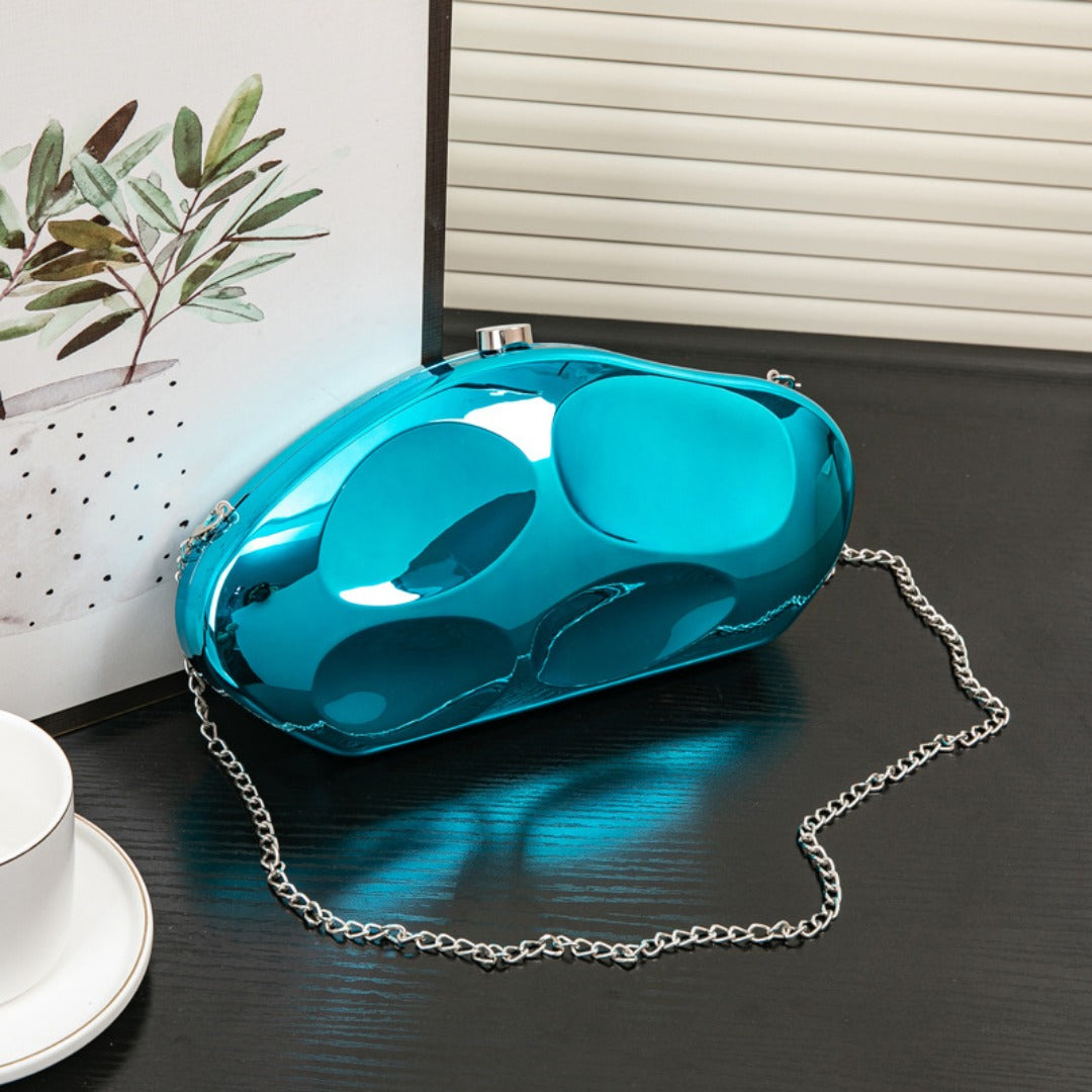 Bolso acrílico brillante, bolso bandolera para cena, bolso de mano de noche, bolso de graduación, bolso de fiesta, bolso de mano para graduación. 