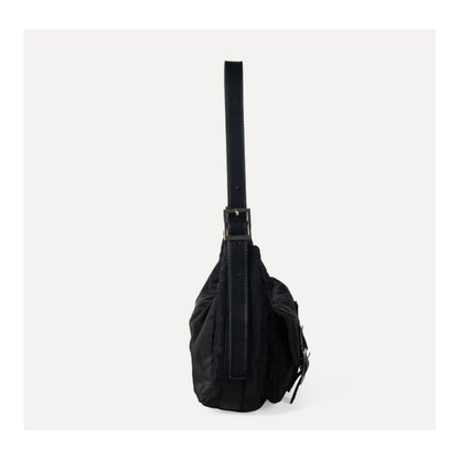 Bolso bandolera ligero de nailon con múltiples bolsillos, bolso de mano versátil para mujer, bolso hobo pequeño para mujer 