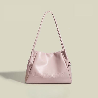 Bolso de gran capacidad, popular en otoño e invierno; bolso de hombro de moda para mujer; bolso de mano para el día a día; bolso tote hobo versátil. 