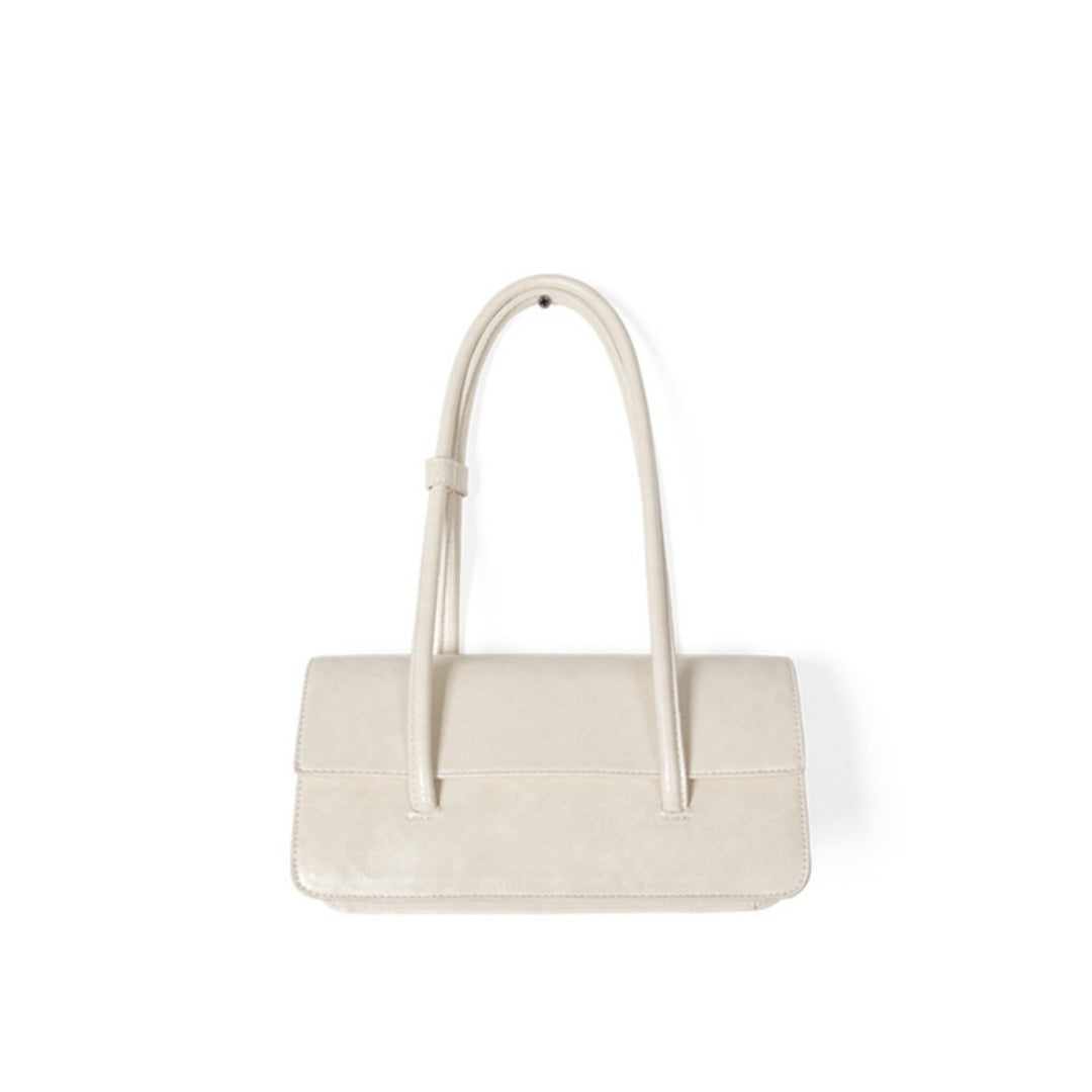 Bolso bandolera de piel encerada de diseño, elegante bolso tote, bolso de mano con asa superior para mujer 