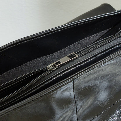 Crossbody shoulder quilted large capacity bag women, versatile commuter bag, chain crossbody bag, shoulder bag