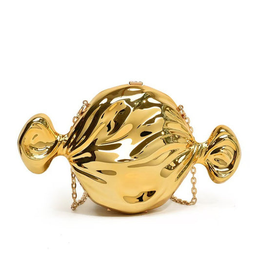 Bolso espejo brillante estilo vintage Candy: mini bolso para pintalabios y maquillaje, perfecto para fiestas, graduaciones, bodas, eventos nocturnos y cenas. 