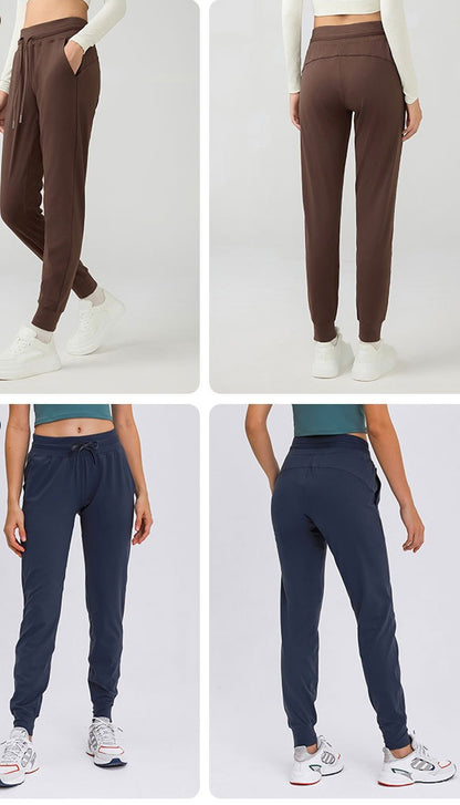 Women's High Waist Tapered Fitness Leggings