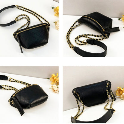 Riñonera de moda – Bolso bandolera elegante para mujer, ideal para el día a día gracias a su cadena ajustable. 