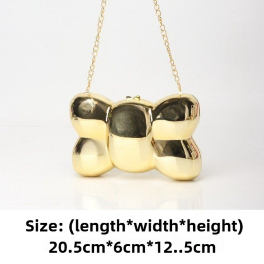 Mini bolso acrílico de mujer, moderno, bolso de mano con lazo para la noche, bolso para cena de boda, bolso de mano informal, bolso de mano para fiesta, bolso de graduación, bolso de fiesta. 