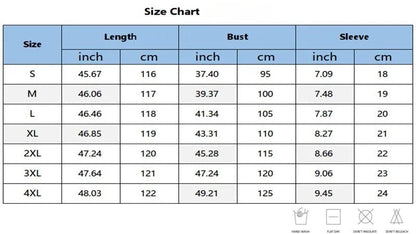 V Neck Bohemian Print Short Sleeve Dress - Flowy Casual Summer Dress with Elastic Waist