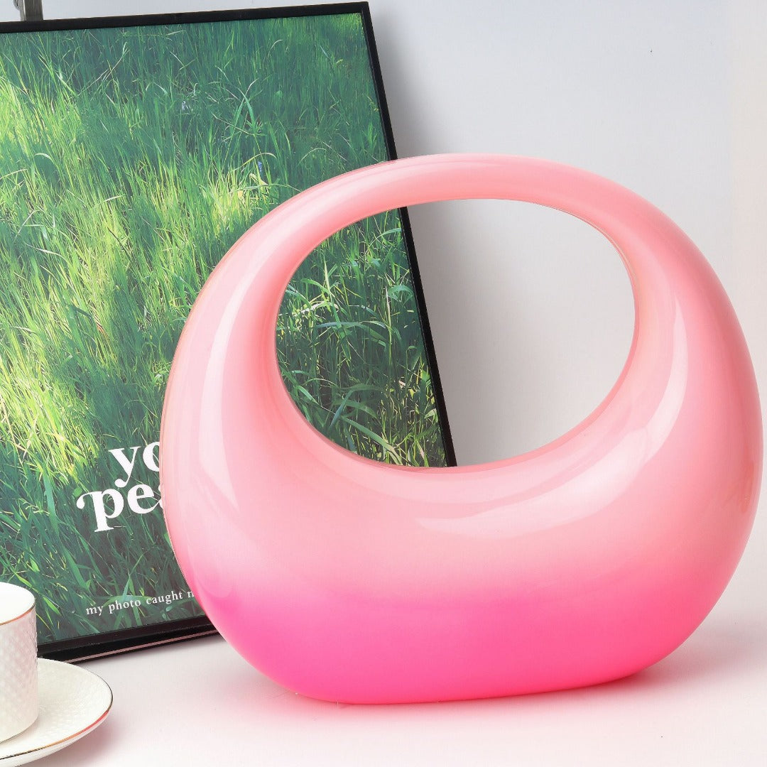 Elegante bolso de noche – Bolso de cena dorado y plateado, elegante neceser de maquillaje acrílico, bolso perfecto para graduación, bolso de fiesta y bolso de mano para bodas 