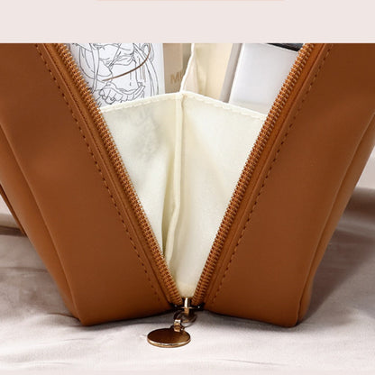 Neceser tote de gran capacidad, neceser de viaje portátil, bolsa de maquillaje de viaje, organizadores de neceseres de maquillaje, bolsas de maquillaje, pequeño 