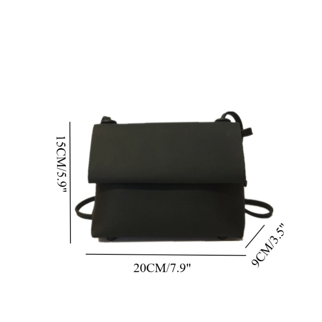 Bolso cuadrado pequeño con textura chic - Bolso cruzado versátil y elegante para mujer, ideal para el día a día 