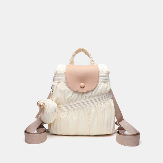 Elegante bolso hobo plegable para mujer - Bolso de hombro ligero de gran capacidad y bolso bandolera informal de tela 