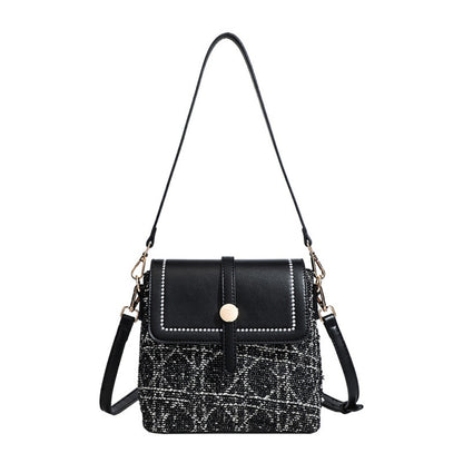 Elegant Small Square Bag - Stylish Women's Spring Shoulder Crossbody Bag with Sophisticated Design hobo