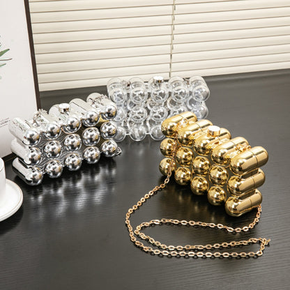 Bolso acrílico, bolso bandolera de lunares para fiesta, bolso de fiesta, bolso de mano para graduación, bolso de boda, bolso de noche, bolso para cena. 