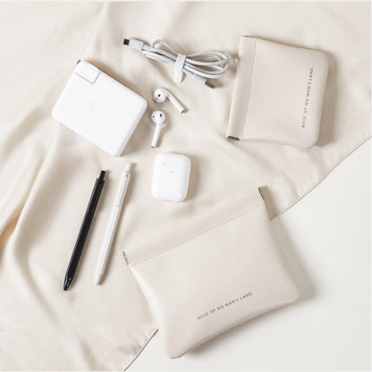 Automatic closing data cable, earphone portable storage bag, lipstick key, cosmetics portable small bag,