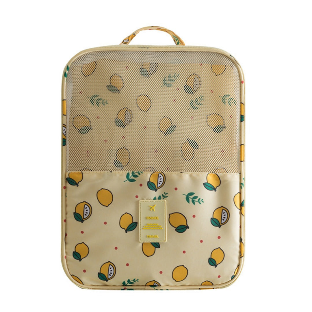 Bolsa de gran capacidad para guardar hasta tres pares de zapatos, práctica bolsa de tela Oxford, impermeable, tipo maleta con ruedas. 