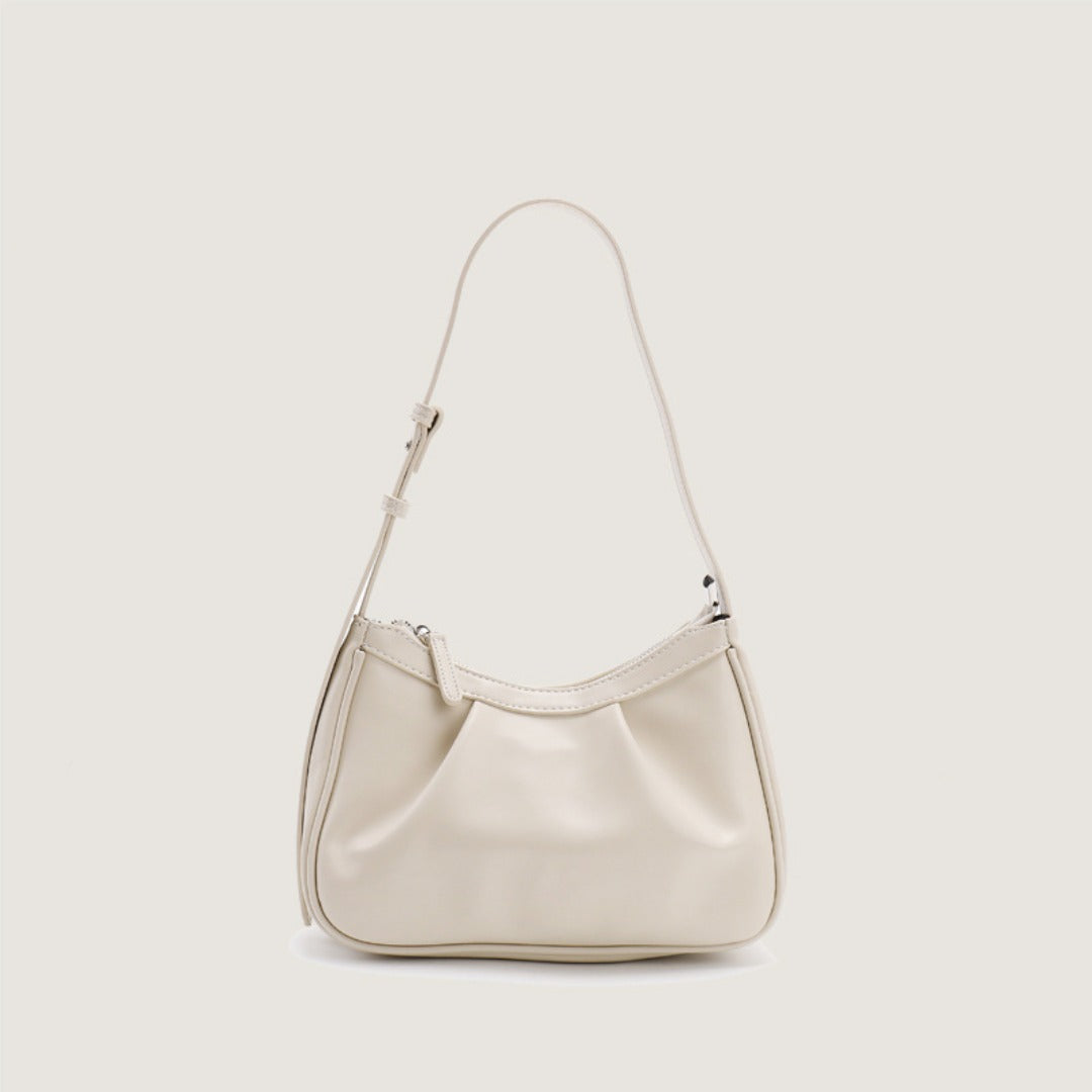 Bolso de mujer plisado, bolso de hombro pequeño tipo hobo para mujer 