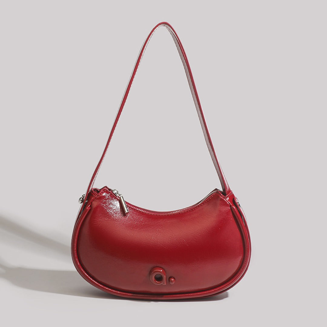 Bolso pequeño de hombro para mujer, estilo hobo elegante de estilo francés, ideal para el verano. 