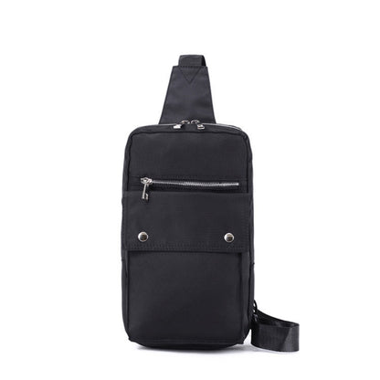 Bolso de pecho para hombre, bolso bandolera, riñonera, bolso cruzado tipo bandolera, bolso de hombro informal, bolso cruzado unisex elegante 