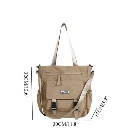 Casual fashion tote bag, stylish large capacity hobo bag, portable crossbody shoulder bag