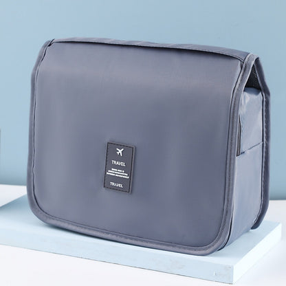 Neceser con compartimentos para artículos húmedos y secos, bolsa de viaje unisex, neceser de gran capacidad con cierre de gancho, impermeable. 