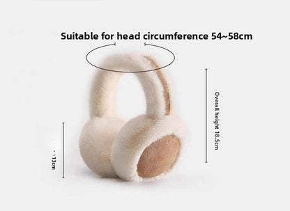 Plush Knitted Winter Earmuffs