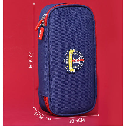 Large capacity multi-layer pencil case, primary school children's stationery box, pencil case, stationery storage bag