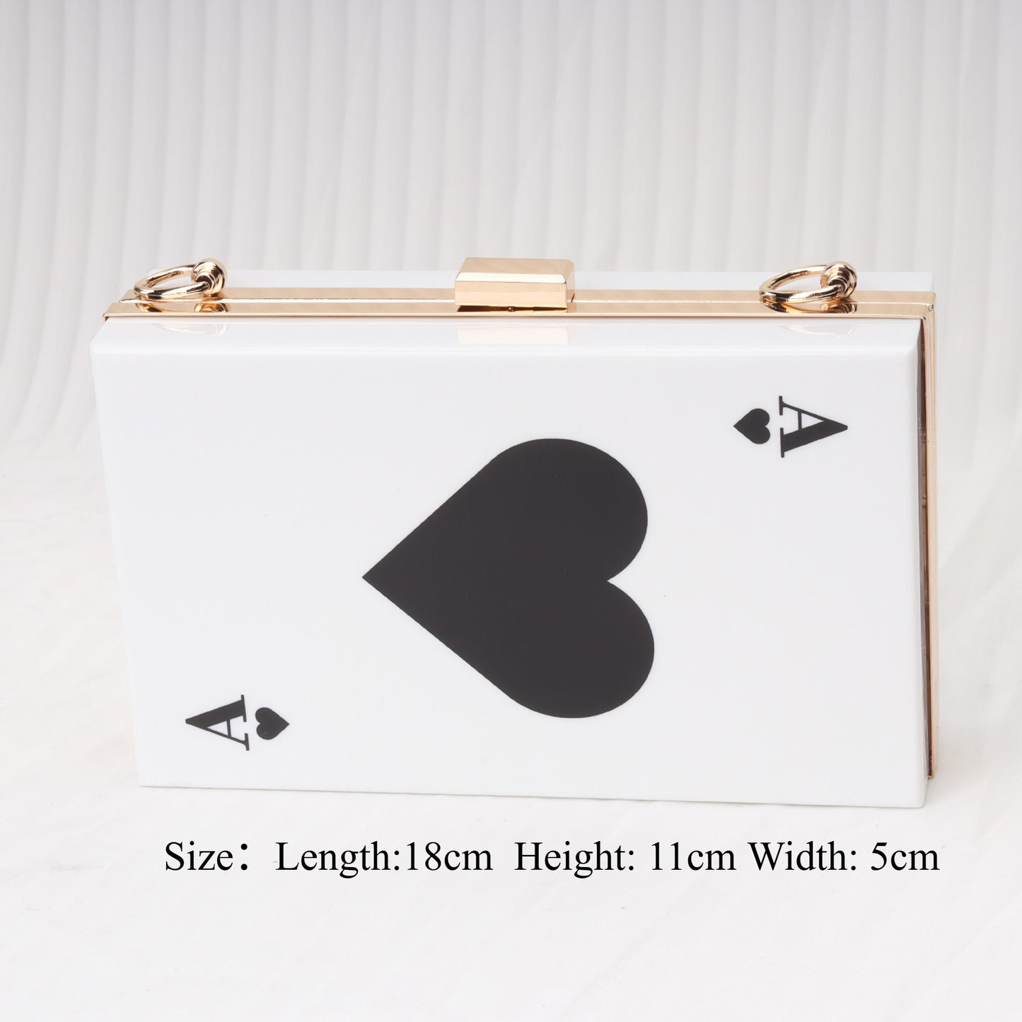 Bolso Spade A versátil con cadena, bolso bandolera cuadrado, bolso caja de acrílico, bolso de noche, bolso de mano, bolso de mano informal, bolso de mano para fiestas, bolso de graduación, bolso de fiesta. 