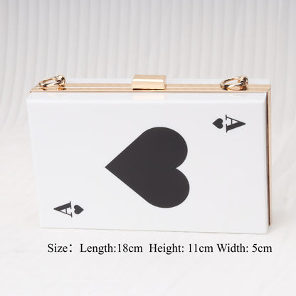Bolso Spade A versátil con cadena, bolso bandolera cuadrado, bolso caja de acrílico, bolso de noche, bolso de mano, bolso de mano informal, bolso de mano para fiestas, bolso de graduación, bolso de fiesta. 