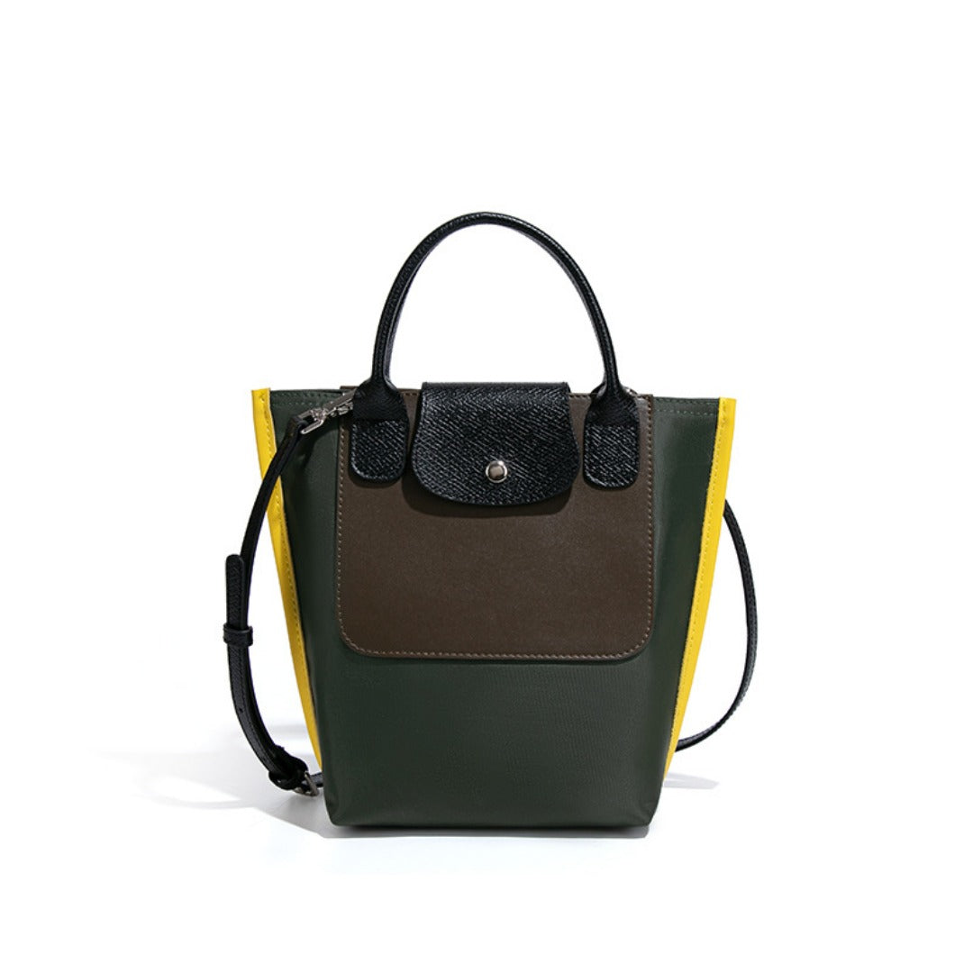 Bolso tote elegante de nailon a juego - Bolso de hombro de gran capacidad, bolso de mano de moda de alta calidad para mujer, estilo cruzado versátil