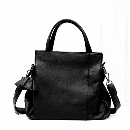 Bolso bandolera de piel auténtica para mujer, bolso hobo de piel auténtica, bolso bandolera minimalista de piel suave 
