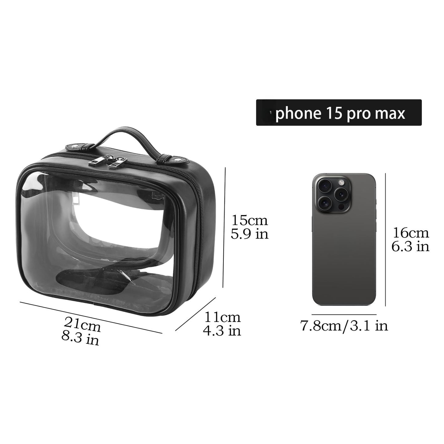 Neceser impermeable, bolsa de viaje, neceser de viaje para artículos de aseo y maquillaje, bolsa de almacenamiento para cosméticos 