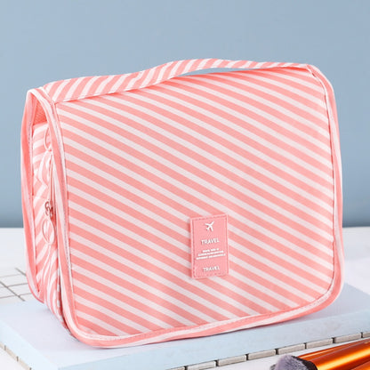 Neceser con compartimentos para artículos húmedos y secos, bolsa de viaje unisex, neceser de gran capacidad con cierre de gancho, impermeable. 