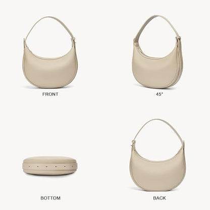 Bolso de media luna, bolso de hombro ajustable, bolso hobo para mujer 