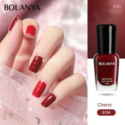 8ml One Unit Waterproof Water Nail Polish Uv Permanent Seedling Varnish B1 Series Fashion