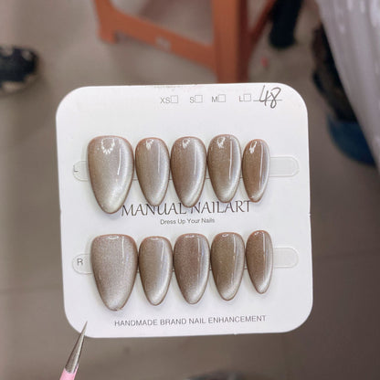 1026- Handmade press on nails fake nails removable