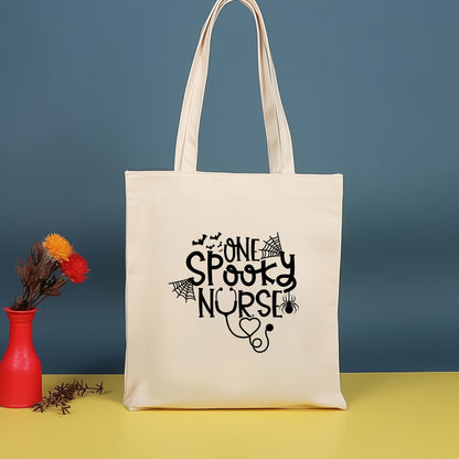 Bolso bandolera de lona estampada, bolso de compras moderno y ligero, bolso de algodón de gran capacidad, paquete de 2 unidades tipo hobo. 