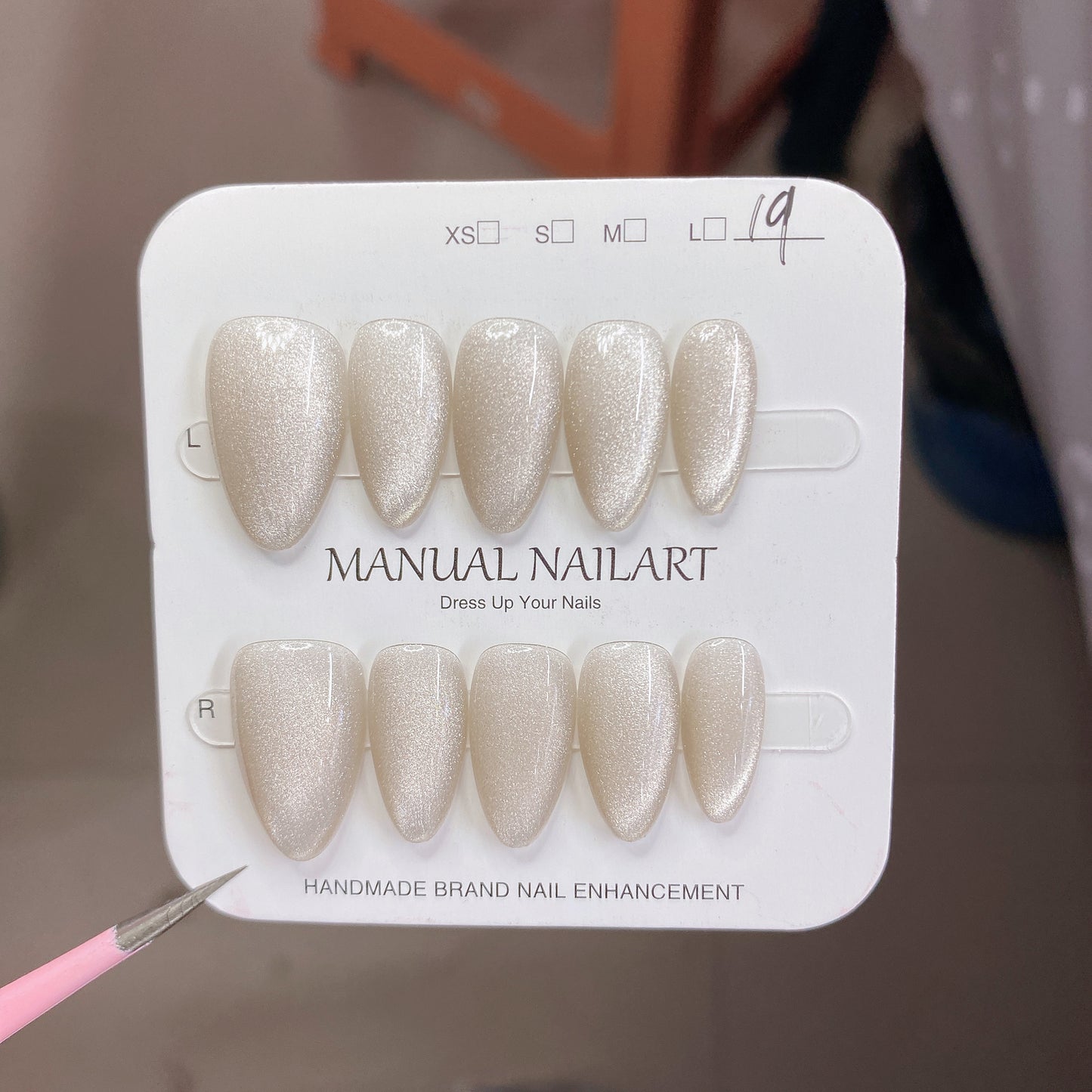 1026- Handmade press on nails fake nails removable