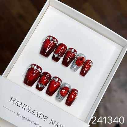 1031- Handmade press on nails fake nails removable