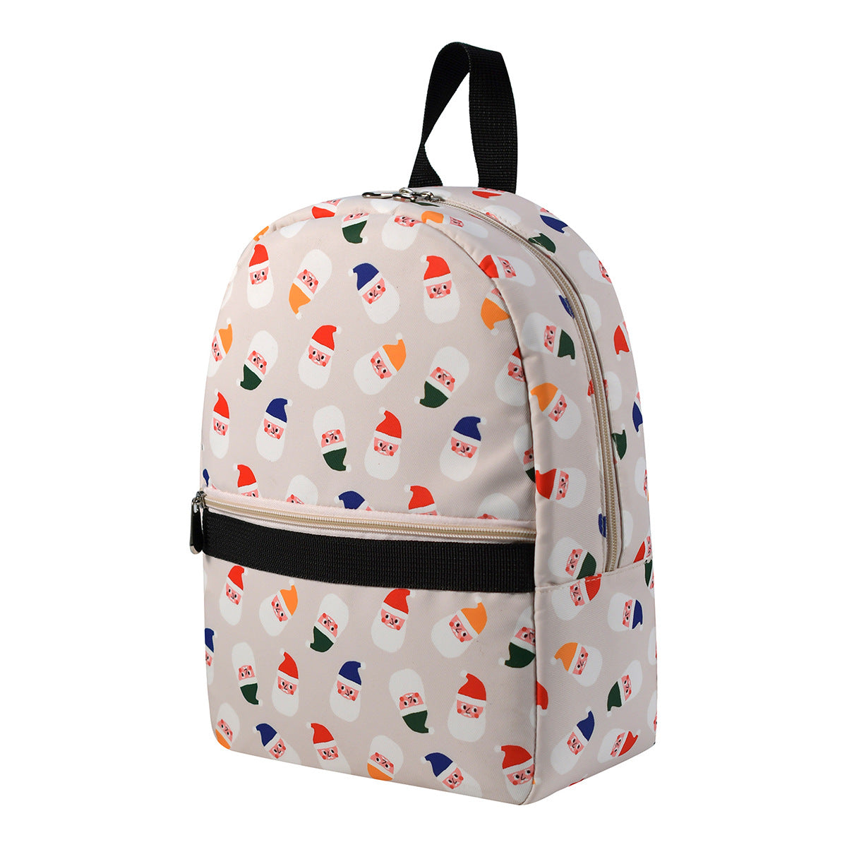 Mochila de nailon impermeable estampada, elegante mochila de viaje de gran capacidad para mujer, mochila de almacenamiento, 