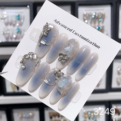 0962- Handmade press on nails fake nails removable