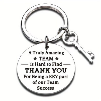 Stainless Steel Keychain Thanksgiving Inspirational Gifts for Family, Friends and Colleagues -dropshippingabc.com