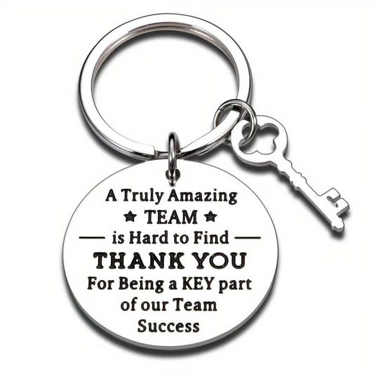 Stainless Steel Keychain Thanksgiving Inspirational Gifts for Family, Friends and Colleagues -dropshippingabc.com