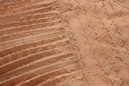 Double Shoulder Strap Simple Versatile Solid Color Dress Elegant Sexy Sleeveless Strap Pleated A Line dress