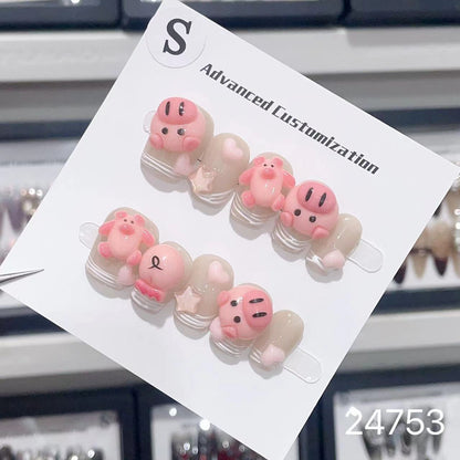 0967- Handmade press on nails fake nails removable