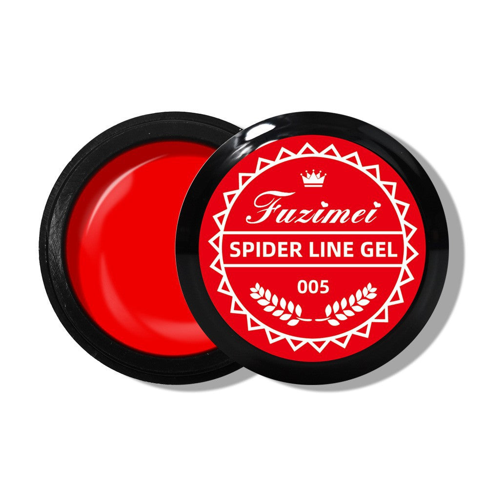 1060 Adhesivo elástico para uñas con pincel, pegamento para esmalte de uñas, fototerapia, pegamento tipo araña para uñas, pegamento pintado de metal, pegamento para tirar de alambre, pegamento de seda, uñas postizas