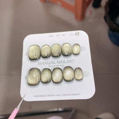 1026- Handmade press on nails fake nails removable