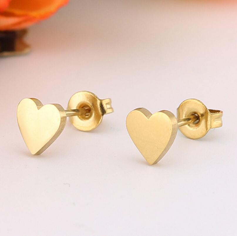 Mini Star Moon Heart Ear Studs
