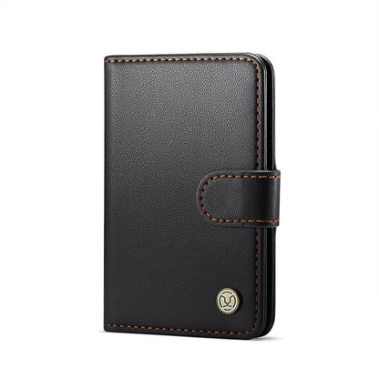 Magsafe ring magnetic card case  for iPhone17 card anti-theft brush 16/15/14/13 zipper change bag Wallet Magnetic Card Holder RFID Blocking, PU Leather Minimalist Phone Wallet Compatible with MagSafe Phones -dropshippingabc.com