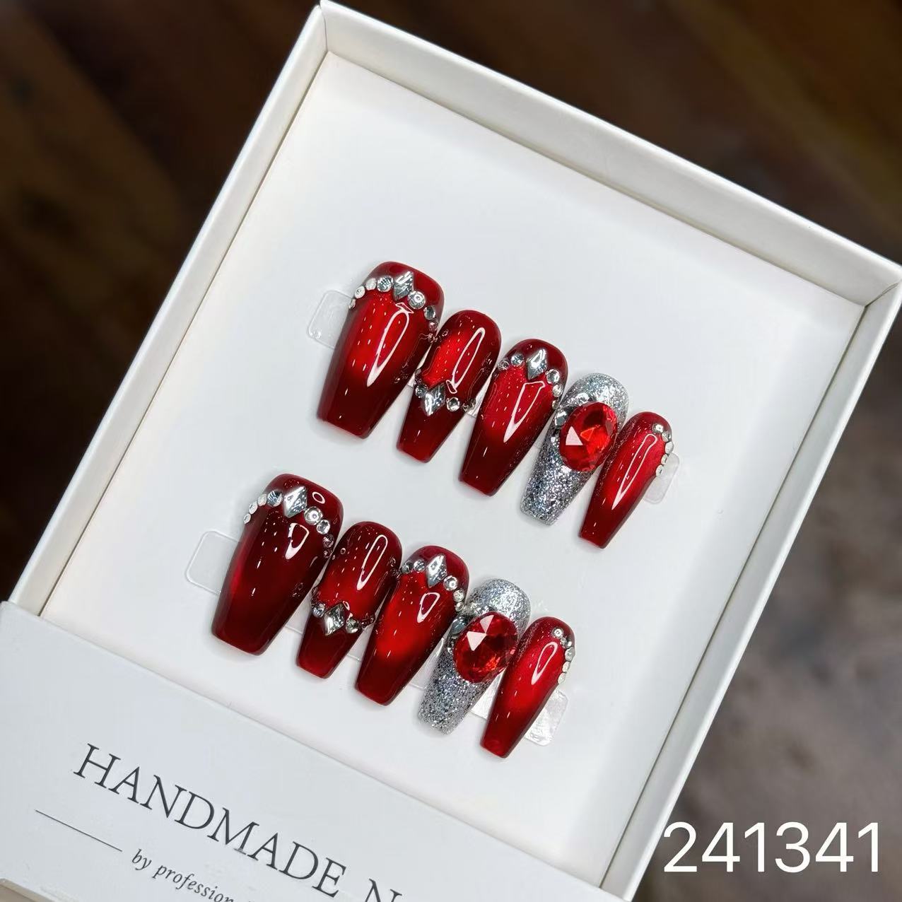 1029- Handmade press on nails fake nails removable